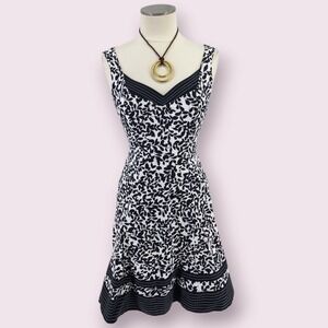 Vintage Y2K Floral Dress Size 4 Kawaii Preppy Twee Party Dollette Bunny Cocktail